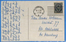 Allemagne Reich 1923 Carte Postale De Bad Mannheim (G7530) - Covers & Documents