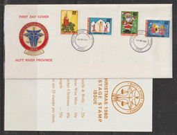 Australia Hutt River Province 1980 Christmas FDC - Cinderellas