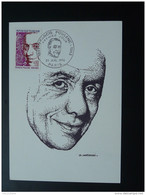 Carte Maximum Card Compositeur Composer Francis Poulenc 1974 - Music