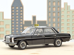 Norev - MERCEDES BENZ 200 1968 Taxi Noir Réf. 183776 Neuf NBO 1/18 - Norev