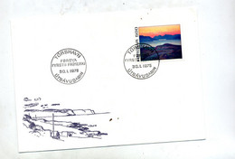 Lettre Cachet Torshavn  Cote Mer - Maschinenstempel (EMA)