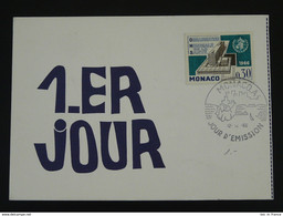 Carte Maximum Card Ed. Laboratoires Servier OMS WHO 1966 - OMS