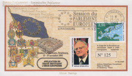 Enveloppe  FRANCE   Session  Pleiniére   Du   CONSEIL  De  L' EUROPE    STRASBOURG   1993 - Comunità Europea