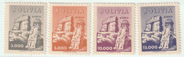 BOLIVIE - PA N°194/7 ** (1960) Série Courante - Bolivia