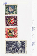 6513) Switzerland 1930 Set  Postmark Cancel - Usados