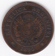 Argentine Tucuman 1 Centavo 1895 Bronze - Argentina