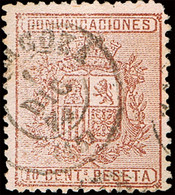 Zaragoza - Edi O 153 - I República.10cts. - Matasello Fechador Tp.II "Zaragoza" - Used Stamps