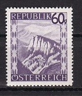 Autriche  Republik Osterreich  Mi :  AT  762  **  Semmering (Lower Austria)  60   Groschen Autrichien - 1945-60 Ungebraucht