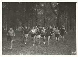 Lot De 3 Photos Course à Pied En Octobre 1946  - 18x13cm - Bois De Vincennes - Sports