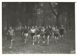 Lot De 3 Photos Course à Pied En Octobre 1946  - 18x13cm - Bois De Vincennes - Sport