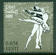 ESTONIA 2018 Mi 918** 100th Anniversary The Estonian Ballet [DP1645] - Dance