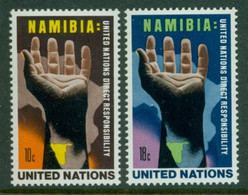 UNITED NATIONS (NY) 1975 Mi 285-86** Aid For Namibia [DP1728] - First Aid