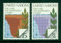 UNITED NATIONS (NY) 1979 Mi 336-37** For A Free And Independent Namibia [DP1729] - Geography