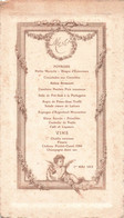 Menu  - 1er Mai 1913 - Lieu Et Occasion Inconnus - 10x17.5cm - Menükarten