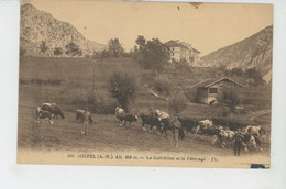 Delcampe - SOSPEL - Le Golf-Hôtel Et Le Pâturage (bergers Avec Vaches ) - Sospel