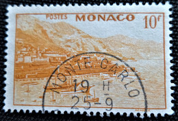 Timbre De Monaco 1949 Local Motive Stampworld N° 390 - Oblitérés