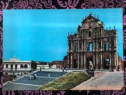 MACAU - THE RUINS OF ST. PAUL -  PPC - PRIVATE PRINTING - Macao