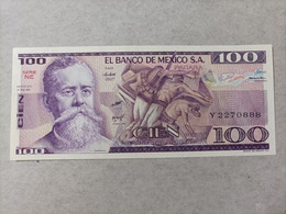 Billete De México De 100 Pesos, Año 1981, UNC - Mexico
