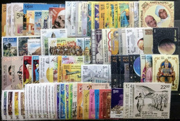 INDIA 2018 COMMEMORATIVE COMPLETE YEAR PACK. 117 DIFF. ALL MNH - Années Complètes