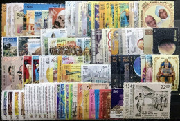 INDIA 2018 COMMEMORATIVE COMPLETE YEAR PACK. 117 DIFF. ALL MNH - Volledig Jaar