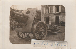 VERDUN - " MARNE " Canon De 220 à Tir Rapide    ( Carte Photo )  Rare - Equipment