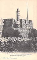 ISRAEL - JERUSALEM :  La Citadelle - Tour De David - Les Vieux Blocs Servent De Base à La Citadelle Moderne - CPA - - Israel