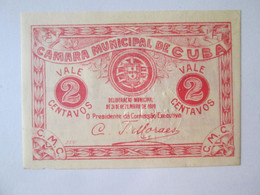 Cuba 2 Centavos 1919 Argent D'urgence/emergency Money - Cuba