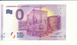 Billet Touristique 0 Euro - CARRIÈRES DE LUMIÈRES - UEDH - 2017-3  - N°  1390 - Billet épuisé - Other & Unclassified