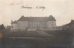 MARCIGNY -  Le Collège    (  Carte Photo  ) - Autres & Non Classés