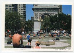 AK 074645 USA - New York City - Auf Dem Washington Square - Lugares Y Plazas