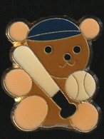 74907- Pin's.-Baseball.nounours. - Baseball