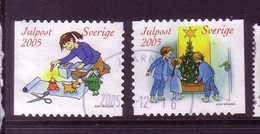 Julpost 2005 - Used Stamps