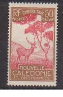 NOUVELLE CALEDONIE         N°  YVERT  TAXE  34  NEUF AVEC CHARNIERES       ( CHARN 4/13 ) - Strafport