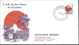 Australia Space Cover 1973. Cockatoo Rocket Launch Woomera - Oceania