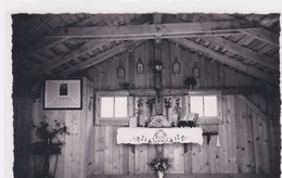 Grandvillard, Chalet De Bonnavaux. La Chapelle. Carte-photo - Grandvillard