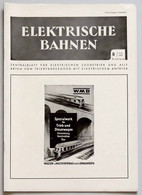 ELEKTRISCHE BAHNEN N°8 - 1955 - Cars & Transportation