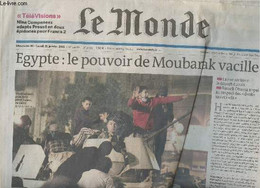 Le Monde N°20535- 67e Année - Dimanche 30 - Lundi 31 Janv. 2011 - Egypte : Le Pouvoir De Moubarak Vacille - Le Monde Ara - Unclassified
