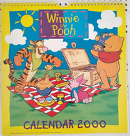 Calendario Winnie The Pooh 12 Pagine Anno 2000 SIGILLATO - Grand Format : 2001-...
