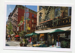 AK 074710 USA - New York City - Cafe In Little Italy - Bares, Hoteles Y Restaurantes