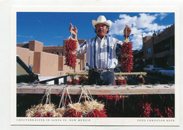 AK 074756 USA - New Mexico - Santa Fe - Chiliverkäufer - Santa Fe