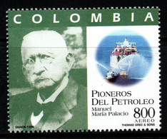16E- KOLUMBIEN - 1996 - MI#:2028 -MNH- MANUEL MARIA PALACIO - OIL  PIONEERS - Colombia