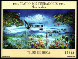 18- KOLUMBIEN - 1996 - MI#: BK 51 -MNH- THE FOUNDERS THEATER IN MANIZALES CITY. - Colombia