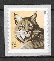 USA 2015 MiNr. 4853 II  Mammals Bobcat  1v  MNH** 0,30 € - Unused Stamps