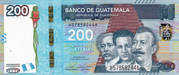 Guatemala 200 Quetzales 2020 UNC P-NEW "free Shipping Via Registered Air Mail" - Guatemala