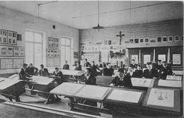 VIRTON --> MUNO ( DOCTEUR DELCHAMBRE ) . 1913 . Collège Saint-Joseph . Salle De Dessin . - Virton