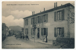CPA - SAINT FELICIEN (Ardèche) - Route De Lalouvesc - Gendarmerie - Sonstige & Ohne Zuordnung