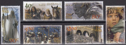NEW ZEALAND 2002 Lord Of The Rings: The Two Towers, Set Of 6 MNH - Vignettes De Fantaisie