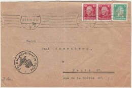 Perfin - Perforé POL Sur Lettre De Berlin Pour Paris - 1929 - Briefe U. Dokumente