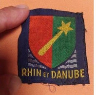 RHIN ET DANUBE, ÉCUSSON TISSUS - Patches