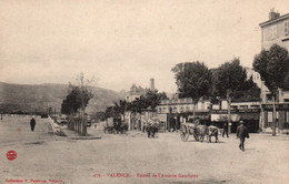 Valence - Entrée De L'Avenue Gambetta, Attelage De Boeufs - Collection P. Peyrouze - Carte N° 479 Non Circulée - Valence